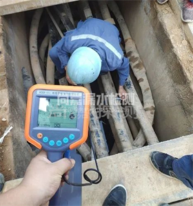 周矶管理区管线探测